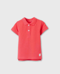 Polo en Algodon Rojo Zippy 