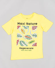 Camiseta Estampada Maxi Nature