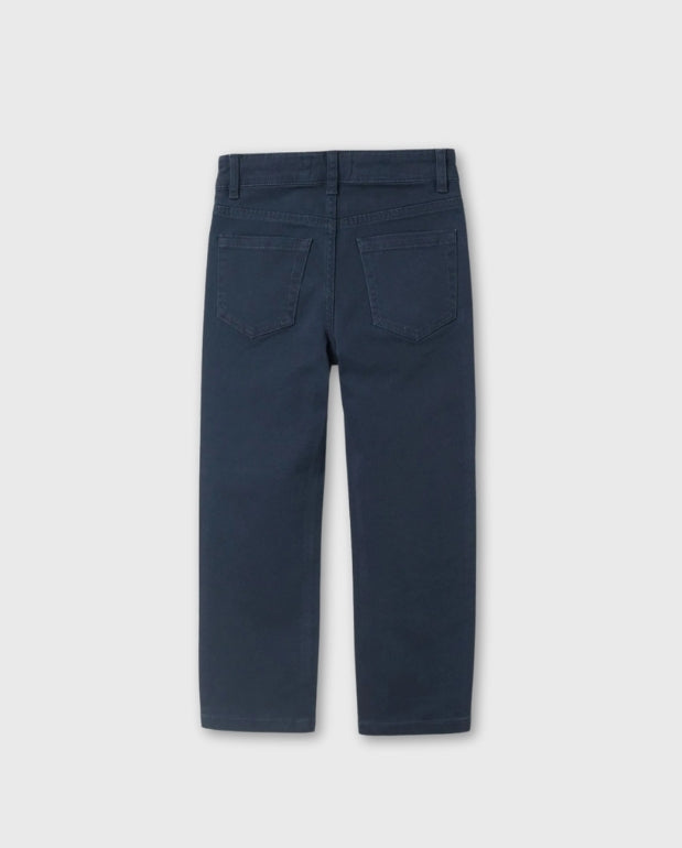 Pantalón Dril Azul Oscuro Zippy Niños