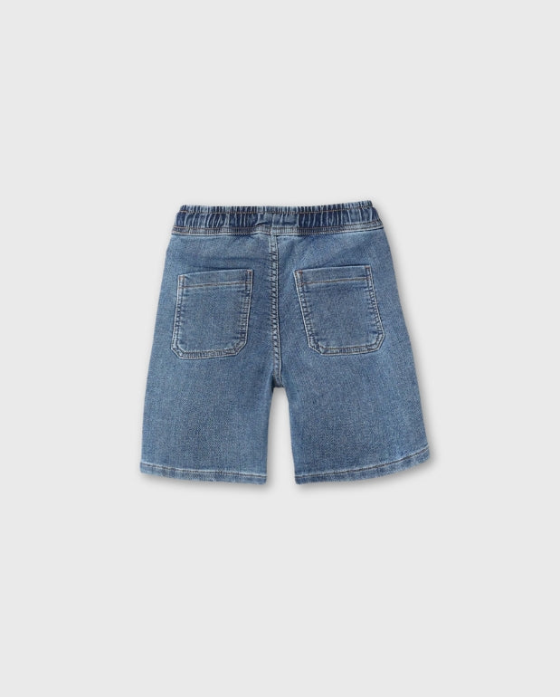 Bermuda Cintura Resorte Zippy Blue