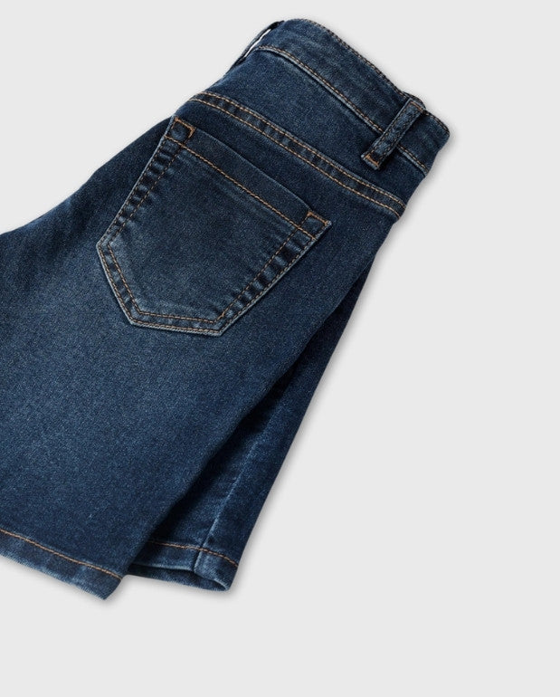 Bermuda Denim Azul Oscuro Zippy Blue