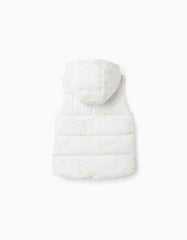 Chaleco Impermeable Blanco Zippy estilo
