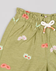 Short Estampado Flores