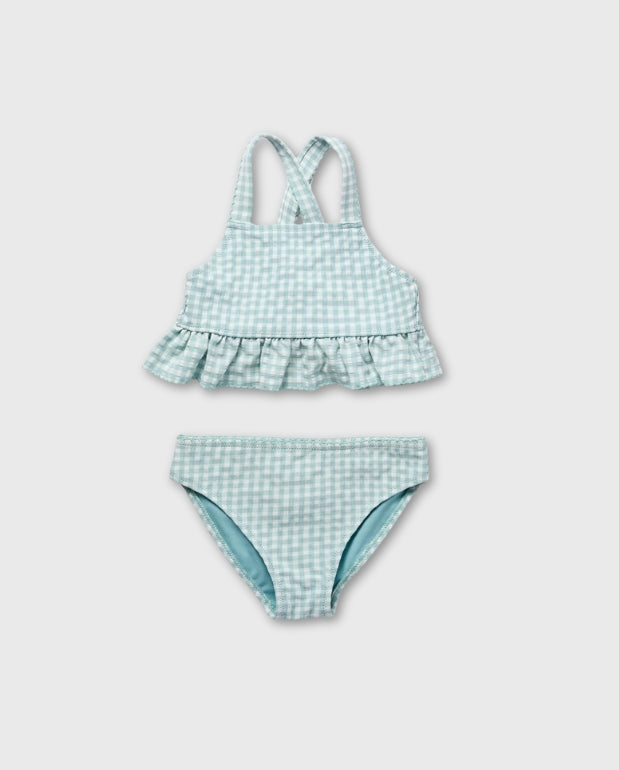Vestido de Baño Cuadros Azul Zippy