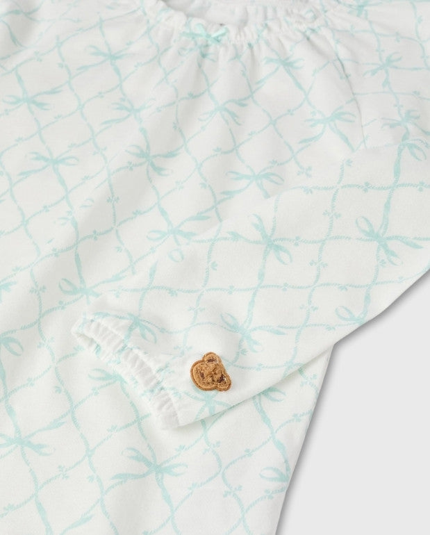 Pijamas Estampado Azul Zippy Detalle