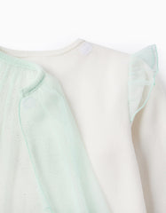 Detalle capa tul brillante pijama Frozen