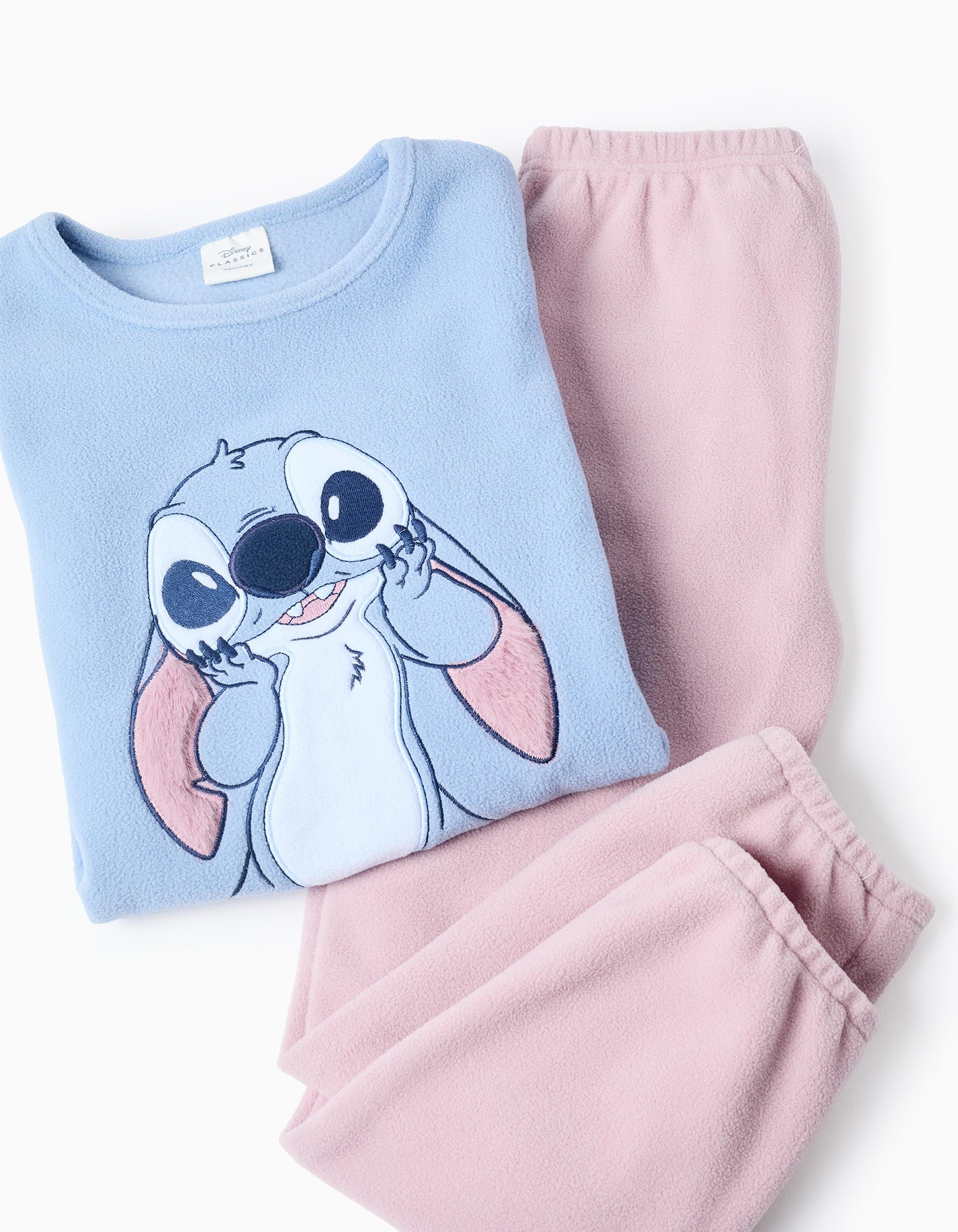 Espalda pijama Zippy polar azul