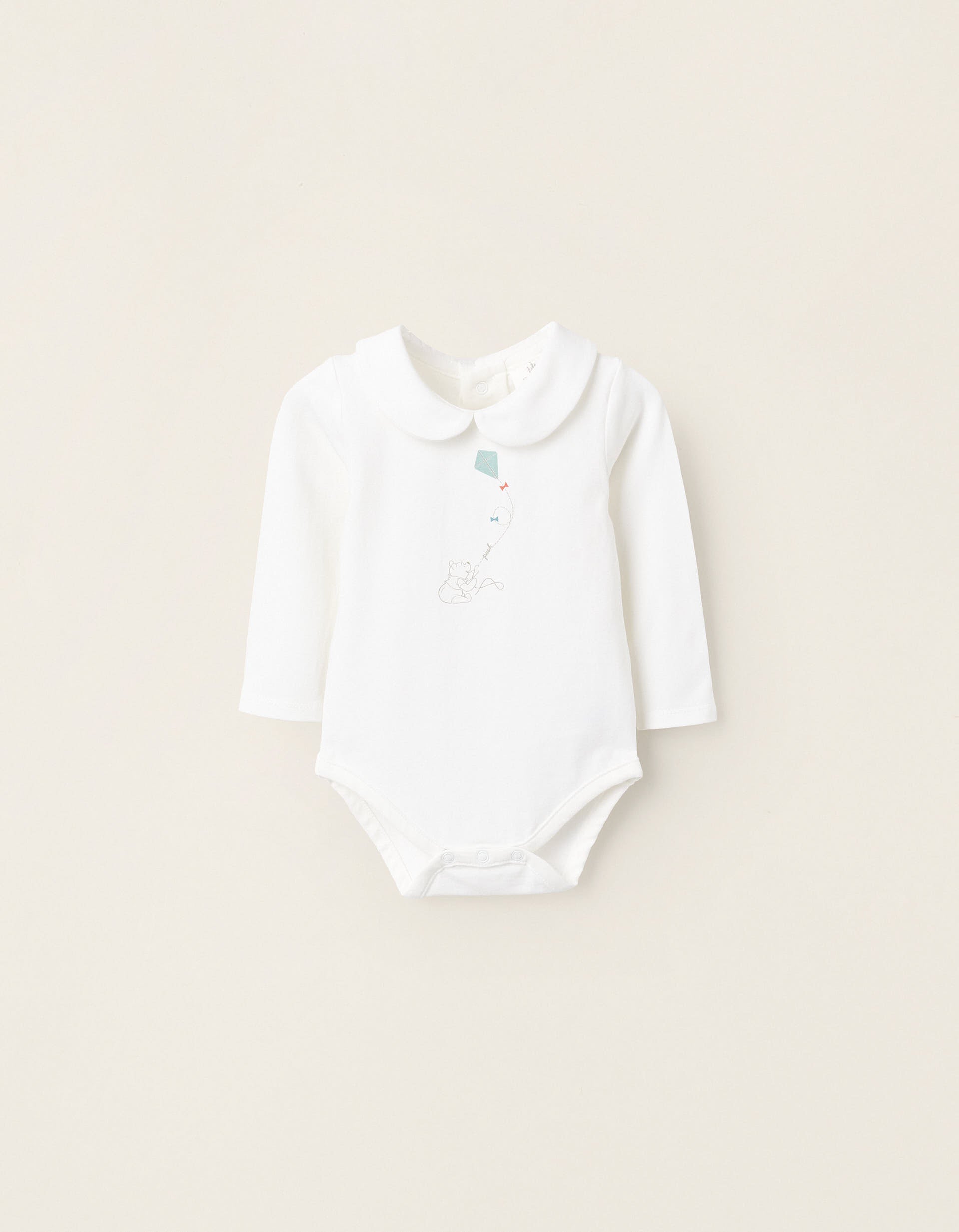 Body Manga Larga Winnie Pooh Unisex Zippy