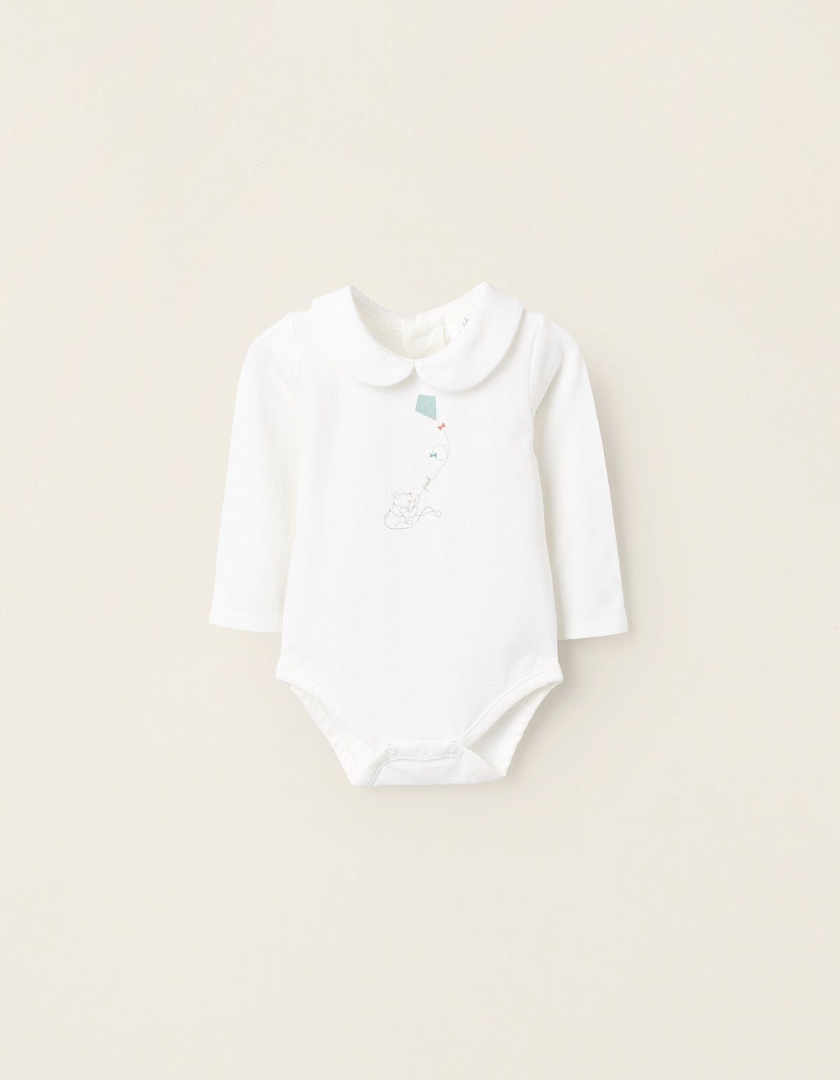 Body Manga Larga Winnie Pooh Unisex Zippy
