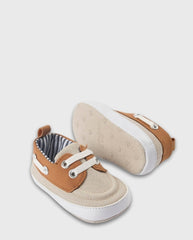Mocasines Combinado Beige Zippy Nautico
