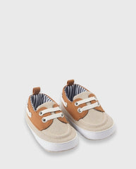 Mocasines Combinado Beige Zippy Moda