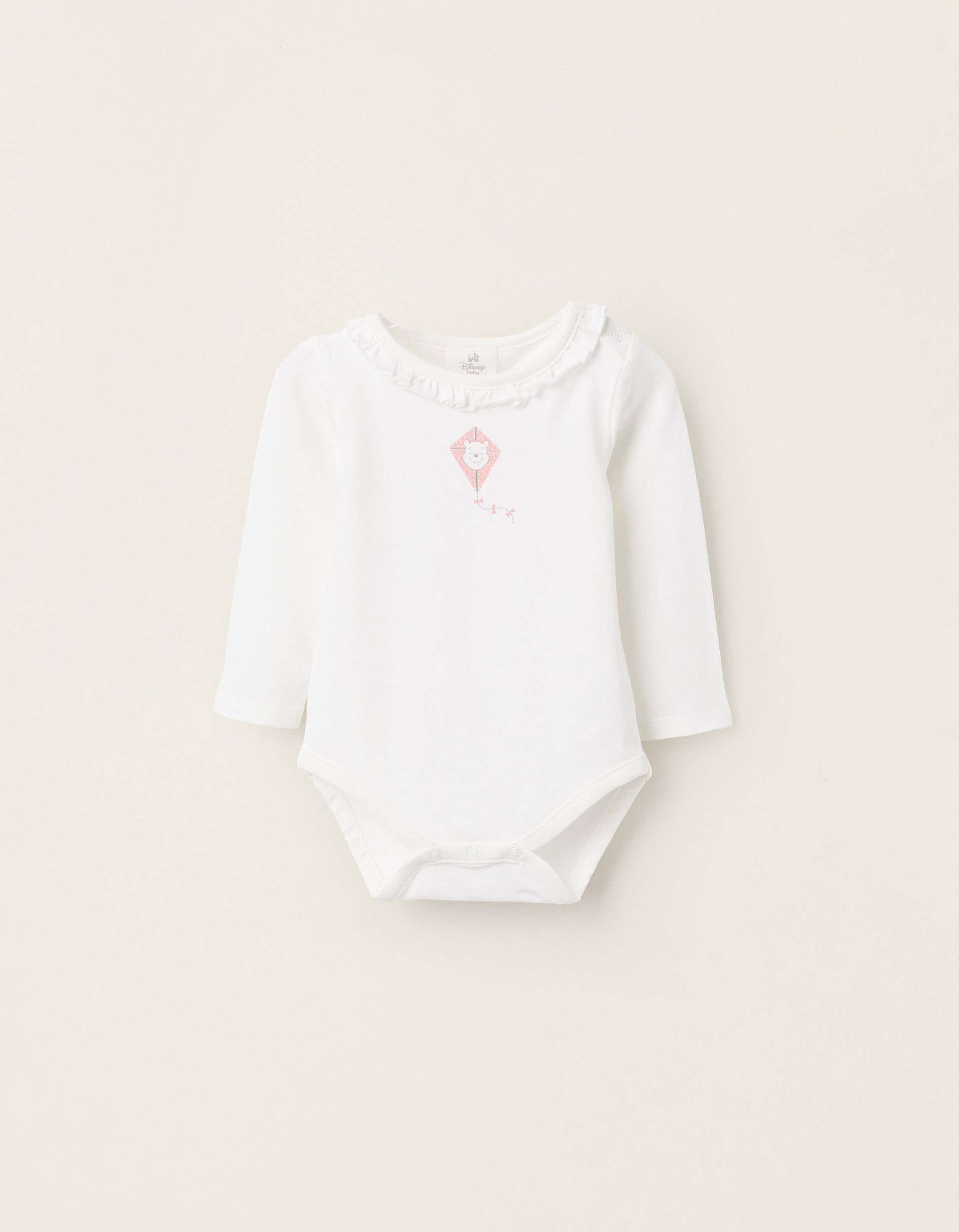 Body Disney para bebé con estampado de Winnie the Pooh en cometa rosa