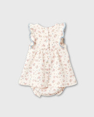 Vestido Estampado Floral Beige Zippy Estilo