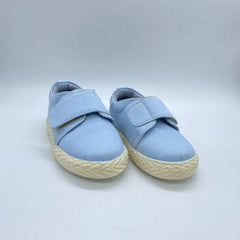 Zapato Velcro Yute Azul Cielo