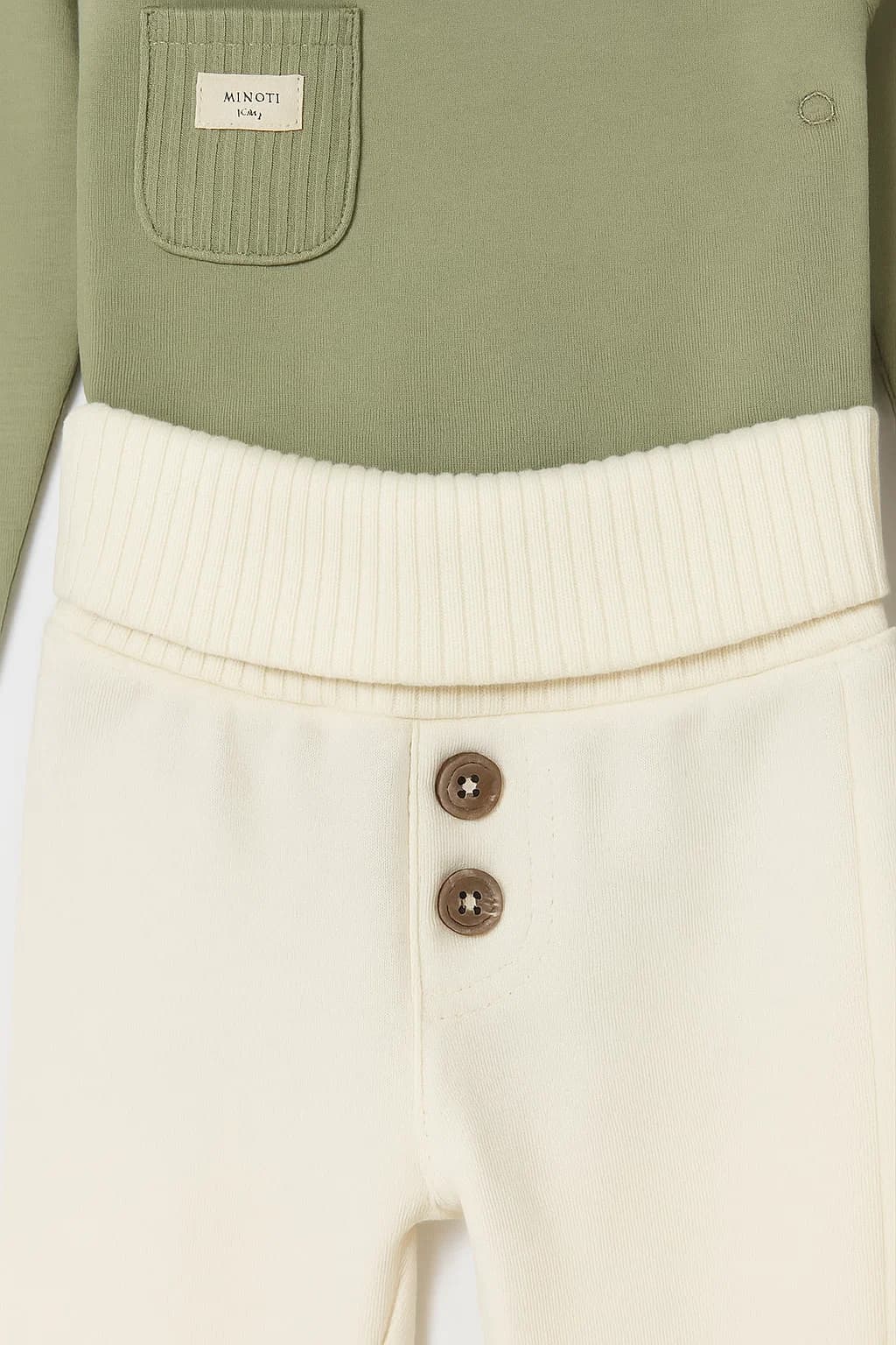 Conjunto Manga Larga Bolsillo Verde Mayoral