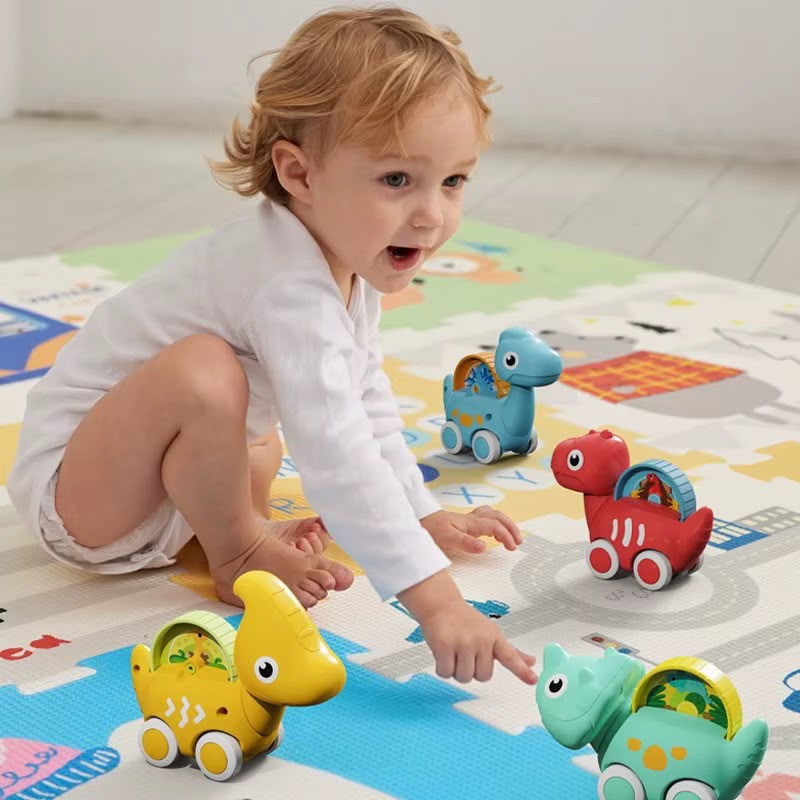 Set de Juguetes Carros Dinosaurios modelo