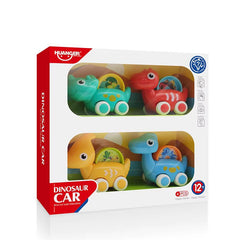 Set de Juguetes Carros Dinosaurios caja