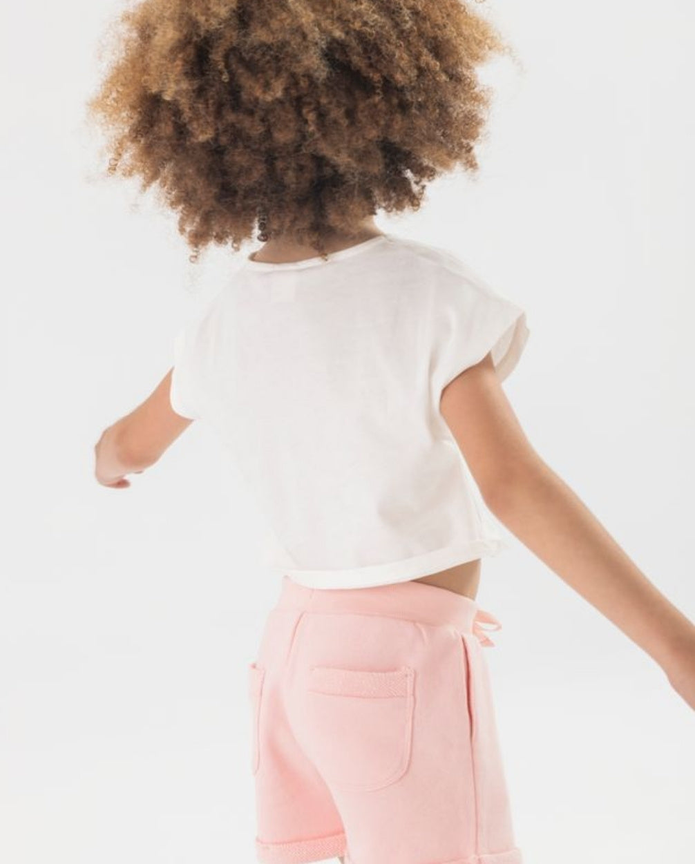 Conjunto Short Rosa Boboli estilo