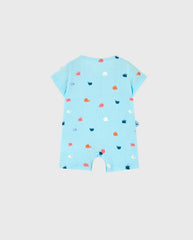 Pelele Gasa Estampado Peces Boboli diseño