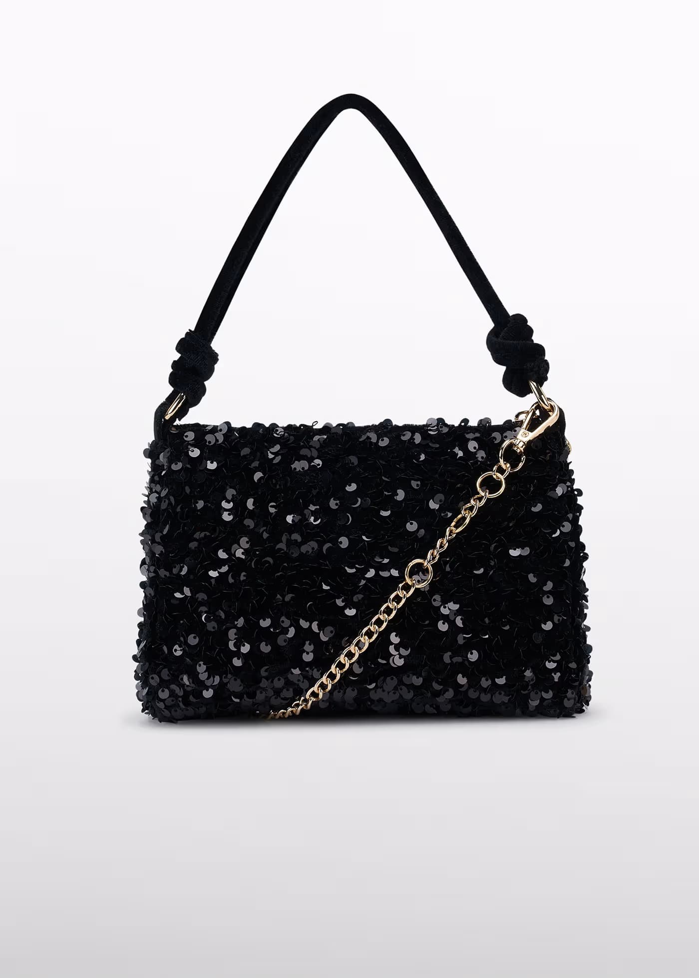 Bolso Lentejuelas Negro Abel & Lula Estilo