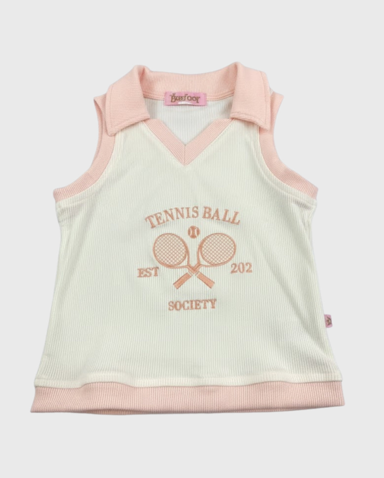 Blusa Cuello Tenis Ball rosa