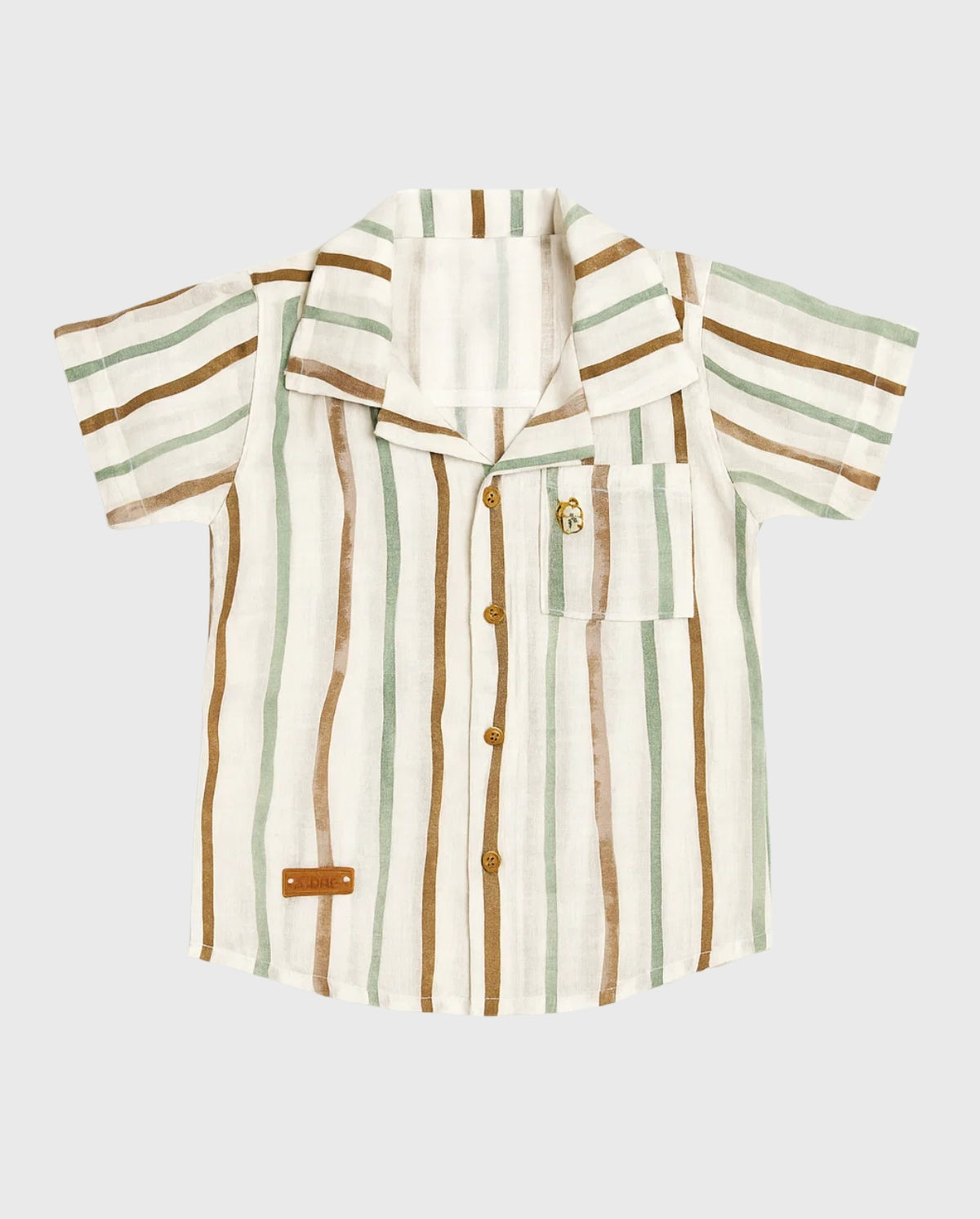Camisa Lino Rayas Capibara