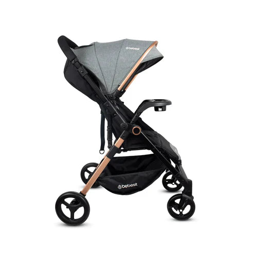 Coche Mango Reversible City Gris Bebesit