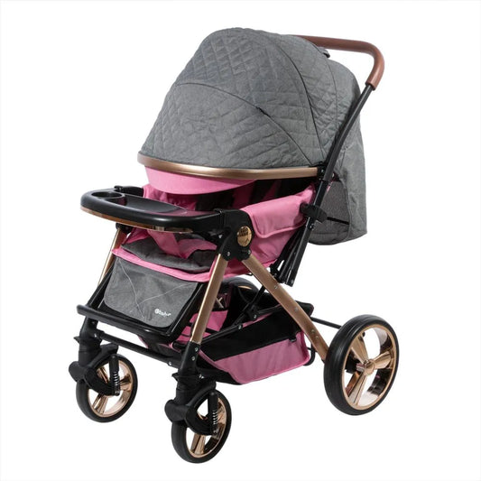 Coche Reversible Hardy Rosa Ebaby
