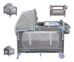 Cuna Corral Colecho Smart Maxibaby Azul