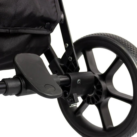 Coche Con Porta Bebé Cosmos Gris Bebesit Uso