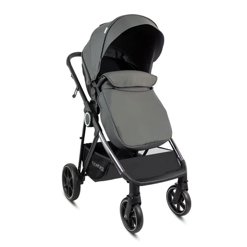 Coche Con Porta Bebé Cosmos Gris Bebesit Estilo