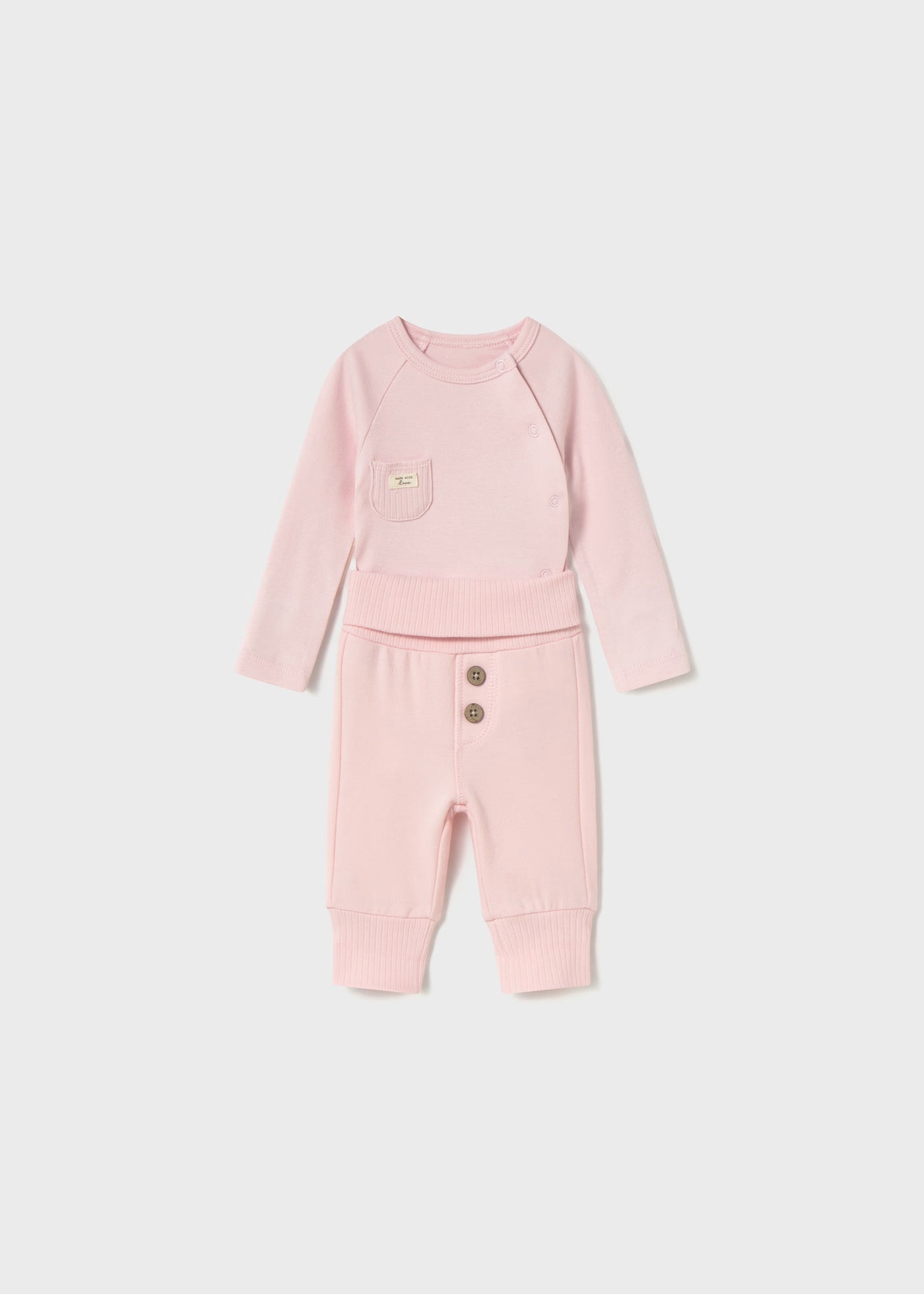 Conjunto Body Bolsillo Rosa Mayoral