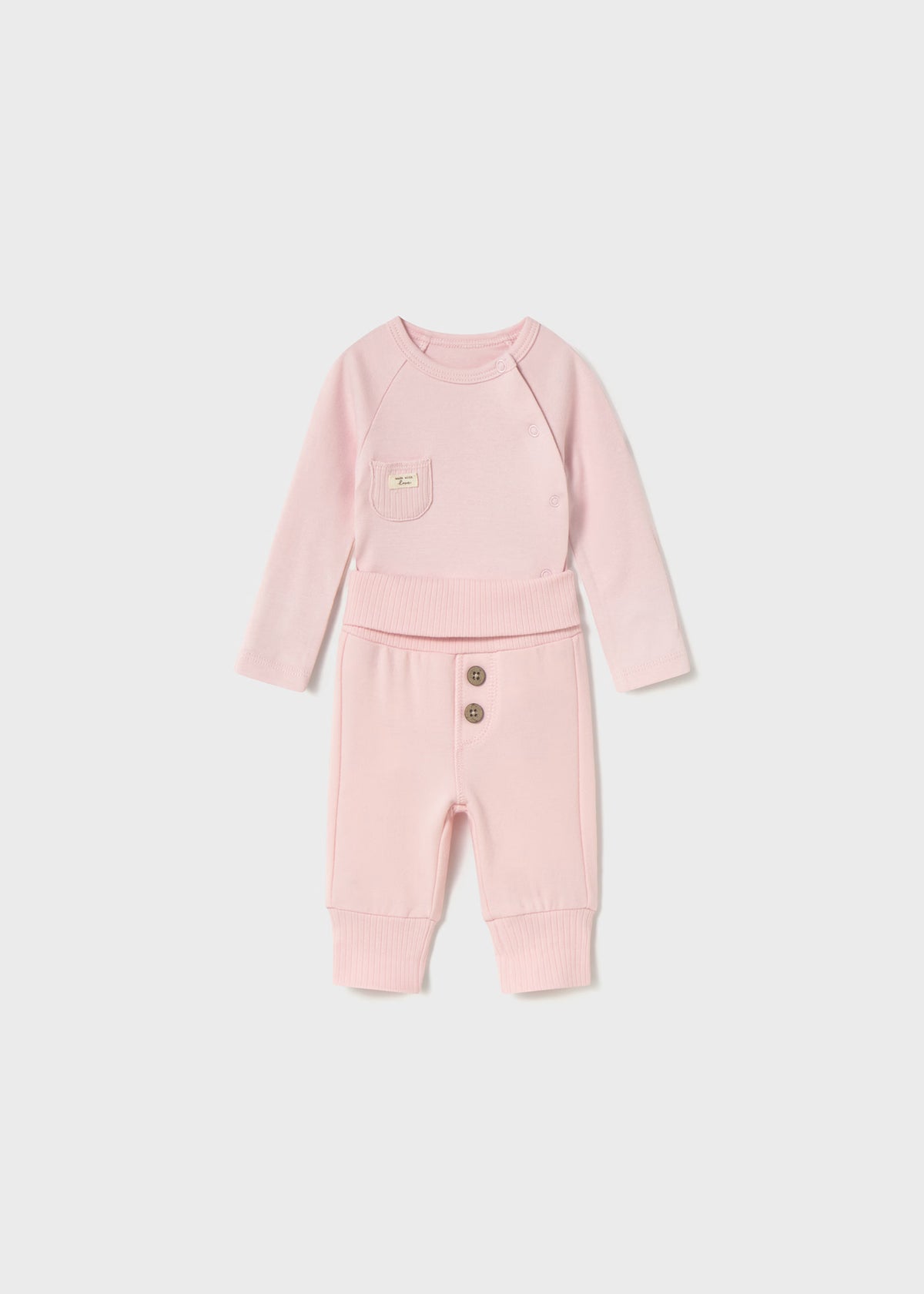 Conjunto Body Bolsillo Rosa Mayoral