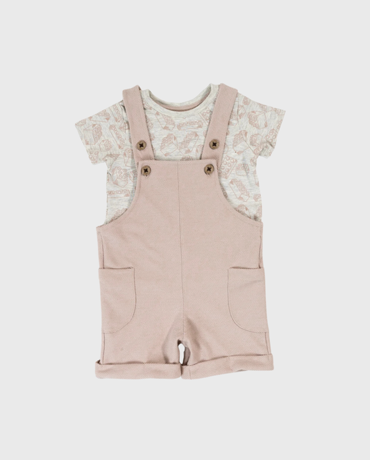 Conjunto Overol Bloques
