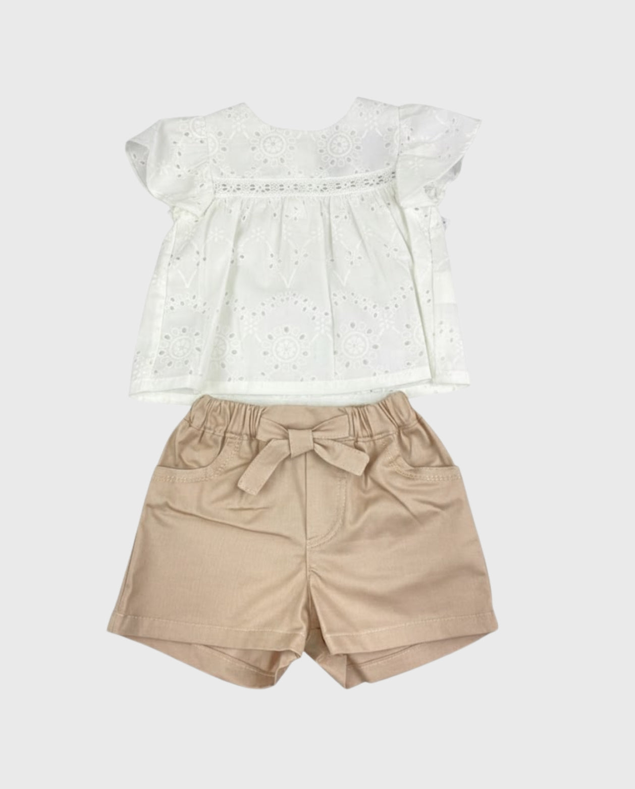 Conjunto Short Moño Ojalillo