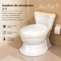 Vasenilla Estilo Inodoro con Sonido