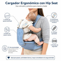 Cargador Para Bebé Multifuncional Mar Estrellas uso