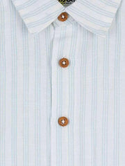 Camisa Rayas Azul Cielo