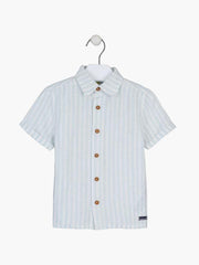 Camisa Rayas Azul Cielo