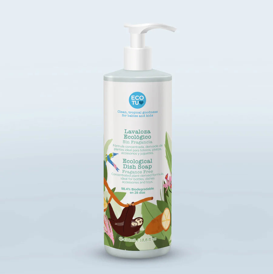 Lavaloza Ecológico Sin Fragancia Ecotú 400ml