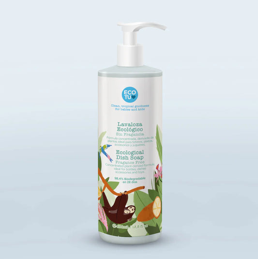 Lavaloza Ecológico Sin Fragancia Ecotú 400ml