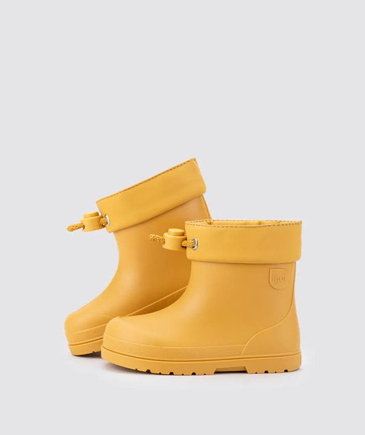 Bota de agua Igor Mendi amarilla infantil