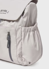 Pañalera Morral Impermeable con Cambiador Gris Mayoral detalle