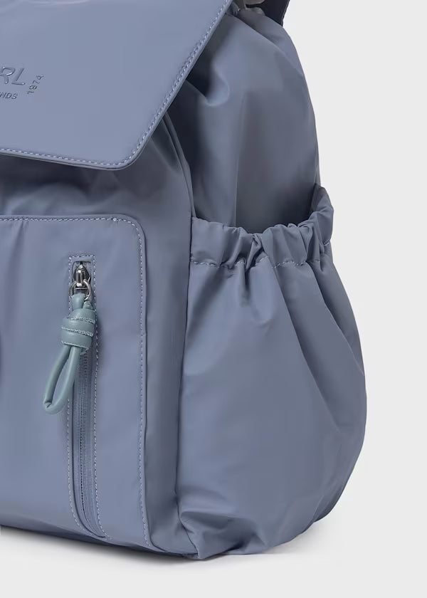 Pañalera Morral Impermeable con Cambiador Azul Mayoral diseño