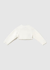 Saco Tricot Blanco Mayoral