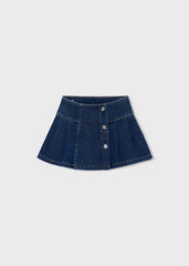 Falda Plisada Denim Estrellas Mayoral