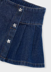 Falda Plisada Denim Estrellas Mayoral