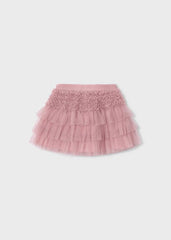 Falda Tul Cuarzo Rosa Mayoral