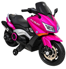 Moto Montable Eléctrica NMAX Fucsia