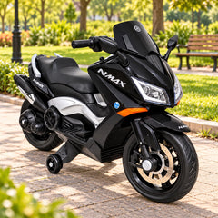 Moto Montable Eléctrica NMAX Negra